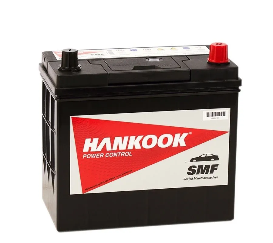 HANKOOK 6СТ-45.0 (55B24L) 45Ач 430А, ОП, тонкие клеммы