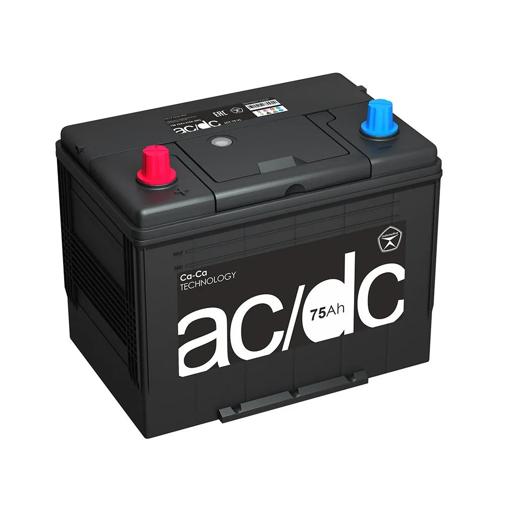 AC/DC 85D26R 75Ач 660А, ПП, стандартные клеммы