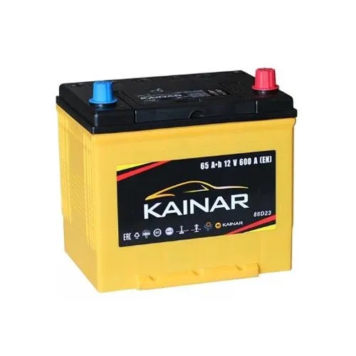 Kainar Asia 88D23L 65Ач 600А, ОП, стандартные клеммы