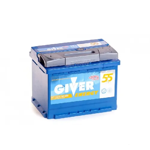 GIVER ENERGY 6СТ-55.1 55Ач 500А, ПП, стандартные клеммы