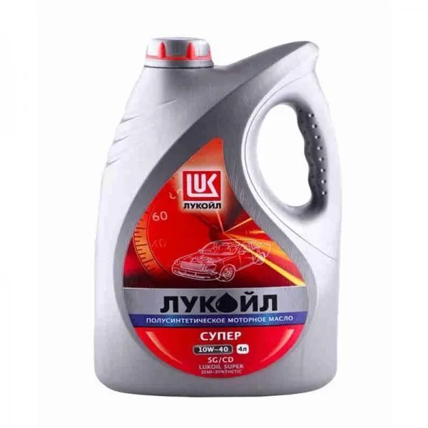 Масло моторное Лукойл Супер SG/CD 10W40 полусинтетическое 4 л 19192