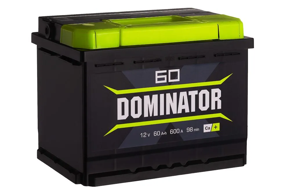 Dominator 60Ач 600А, ОП, стандартные клеммы