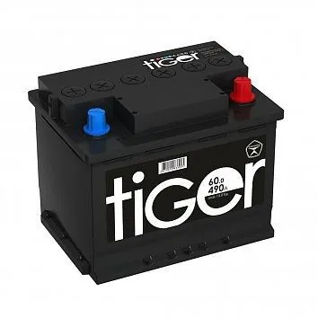 TIGER 60Ач 560А, ОП, стандартные клеммы