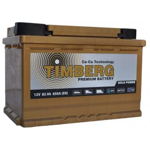 Timberg Gold Power 6СТ-82VRLA 82Ач 850А, ОП, стандартные клеммы
