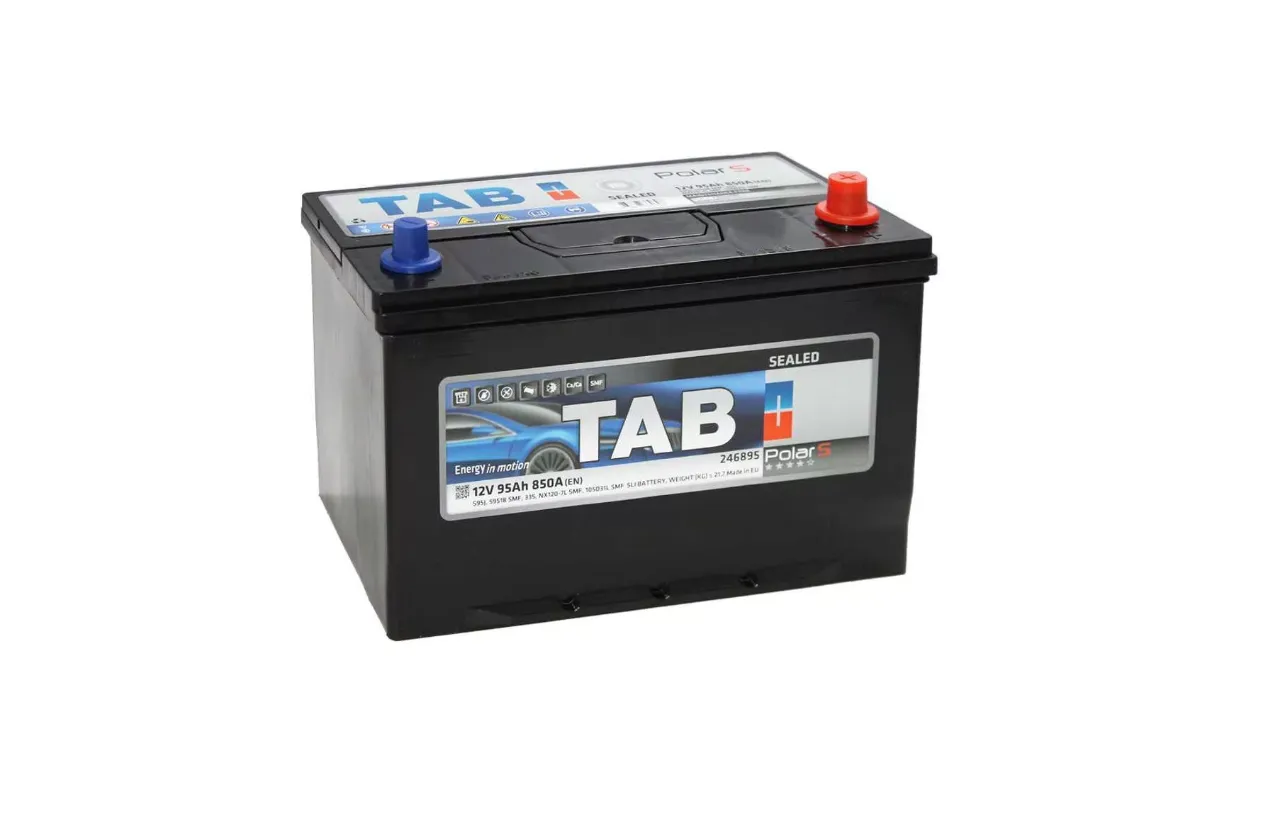 Tab Polar Asia 95Ач 850А 246895 59518 SMF, ОП, стандартные клеммы