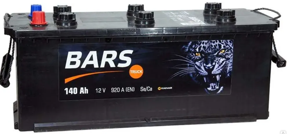 Bars 140Ач 800А, ПП, стандартные клеммы