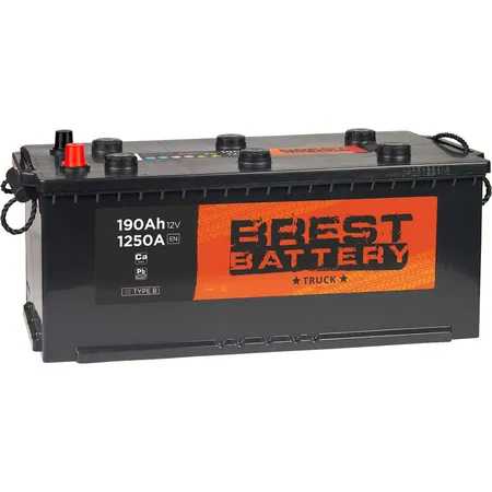 Brest Battery 190Ач 1200А, ПП, стандартные клеммы