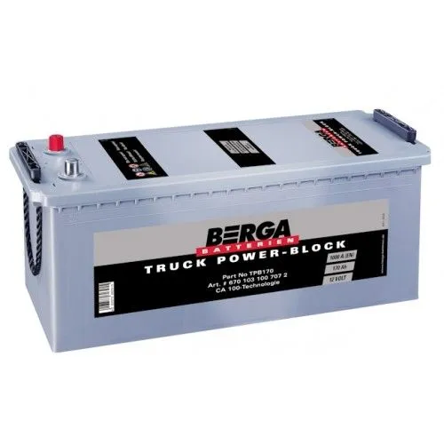 Berga PB3 SHD Truck Power Block 180Ач 1050А 680 108 100, ОП, стандартные клеммы
