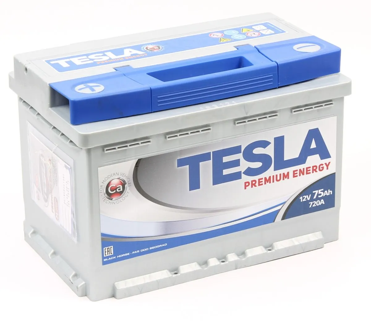 Tesla Premium Energy 6СТ-75.1 70Ач 720А, ПП, стандартные клеммы
