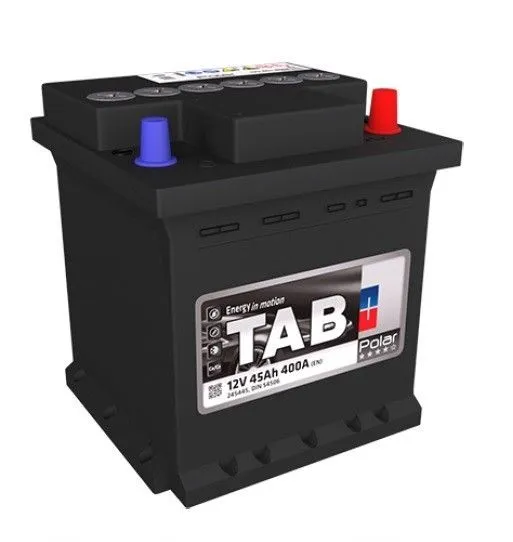 Tab Polar 45Ач 400А 54506, ОП, стандартные клеммы