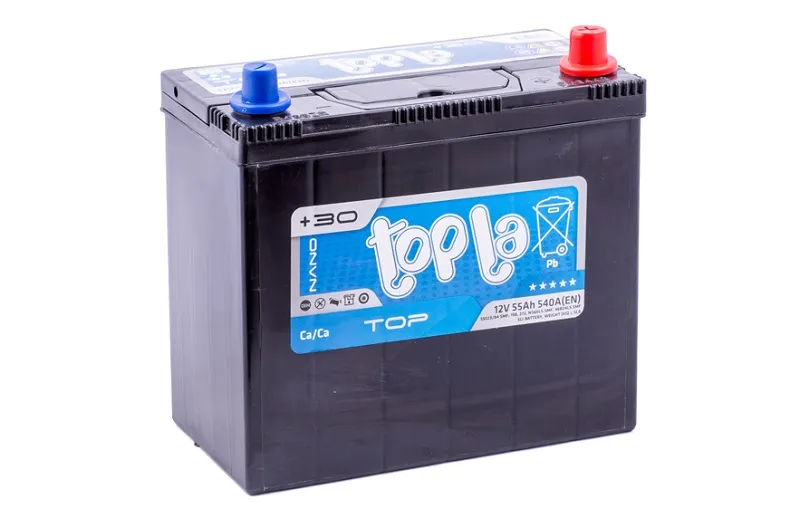 Предварительный выбор стартерных аккумуляторов Topla