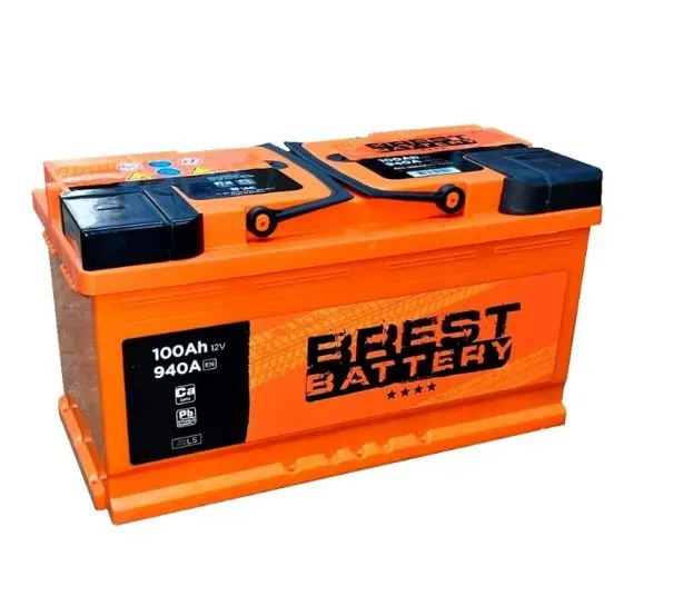 Brest Battery 100Ач 940А, ОП, стандартные клеммы