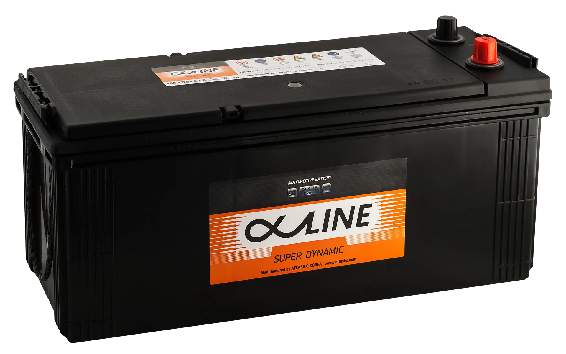 Alphaline Super Dynamic 135 (135F51R) 135Ач 920А, ОП, стандартные клеммы