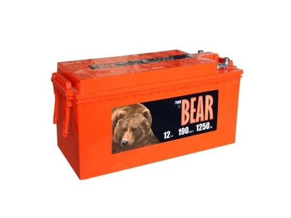 Tyumen-Batbear 190Ач 1250А, ПП, стандартные клеммы