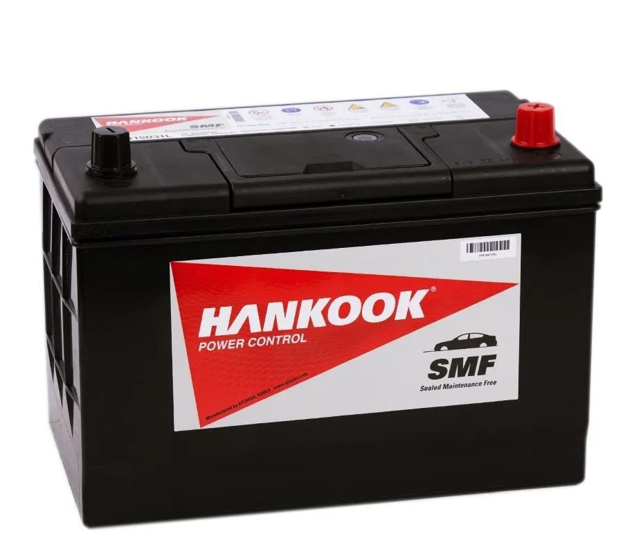 HANKOOK 6СТ-100.0 (MF118D31FL) 100Ач 850А, ОП, стандартные клеммы
