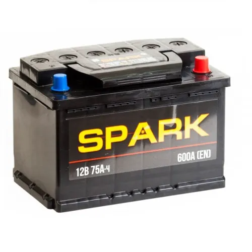 Spark 75Ач 620А, ОП, стандартные клеммы