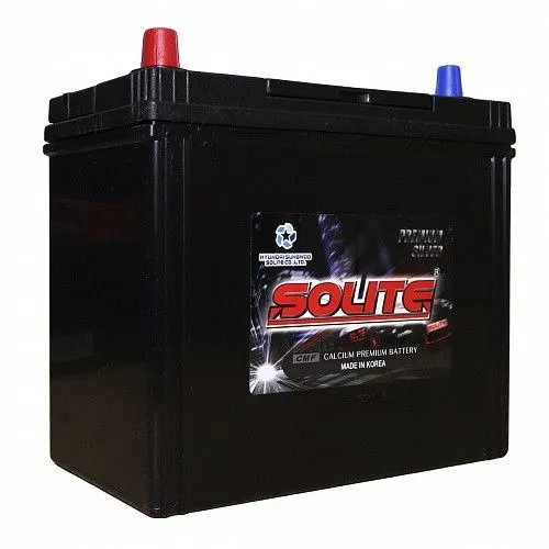 Solite 70B24R 59Ач 520А, ПП, тонкие клеммы