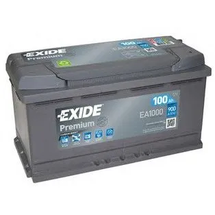 Exide EA1000 100Ач 900А, ОП, стандартные клеммы