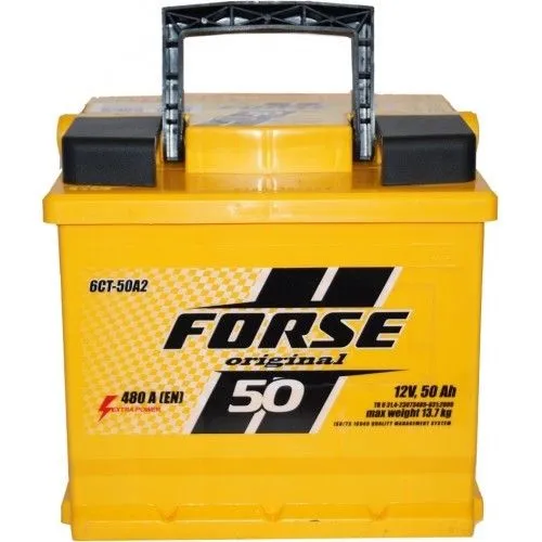 Forse 6CT-50 R+ 50Ач 480А, ОП, стандартные клеммы