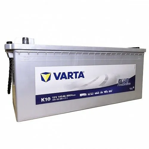 Varta Promotive Blue K10 140Ач 800А 640 103 080, ОП, стандартные клеммы