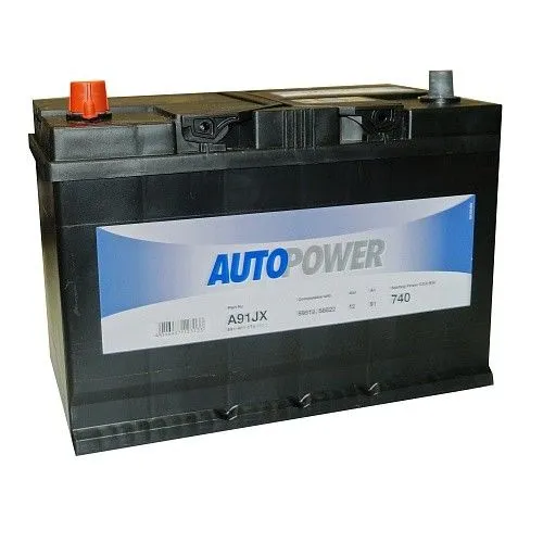 Autopower A91JX 91Ач 740А 591 401 074, ПП, стандартные клеммы