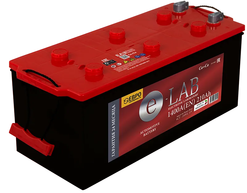 E-LAB 210Ач 1400А, ОП, стандартные клеммы