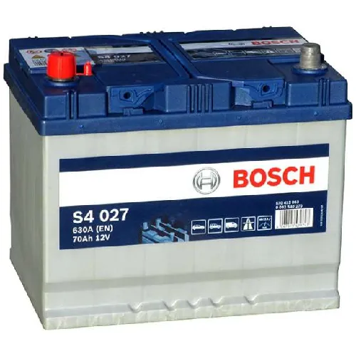 Bosch Silver S4 027 70Ач 630А 0 092 S40 270, ПП, стандартные клеммы
