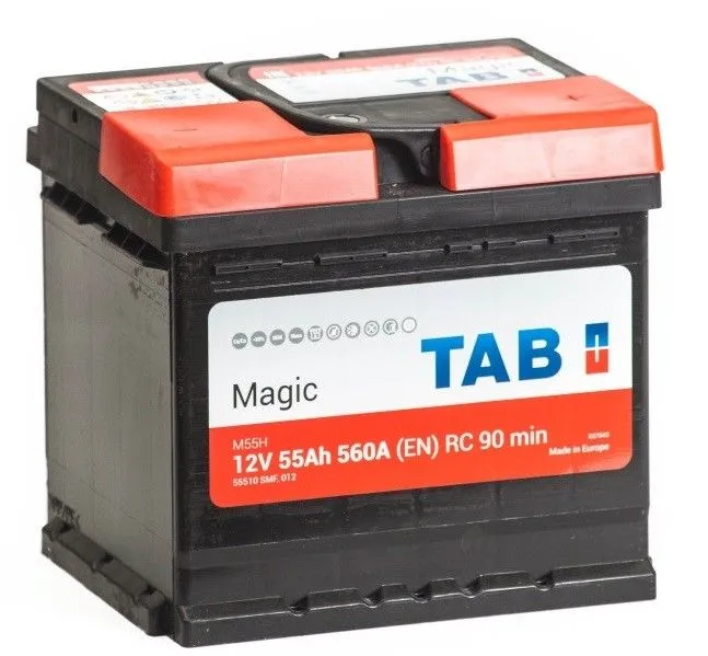 Tab Magic 55Ач 560А 189058 55510 SMF, ОП, стандартные клеммы