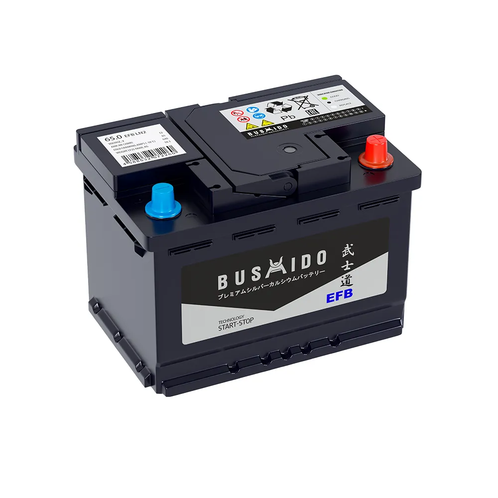 BUSHIDO EFB 65Ач 640А, ОП, стандартные клеммы