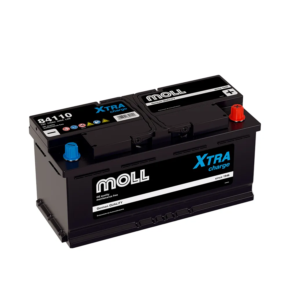 MOLL XTRA CHARGE 110Ач 960А (84110), ОП, стандартные клеммы