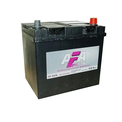 AFA AF-D23L 60Ач 510А 560412 AF, ОП, стандартные клеммы