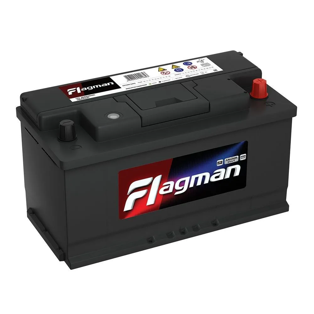 Flagman 105 60500 105Ач 950А, ОП, стандартные клеммы