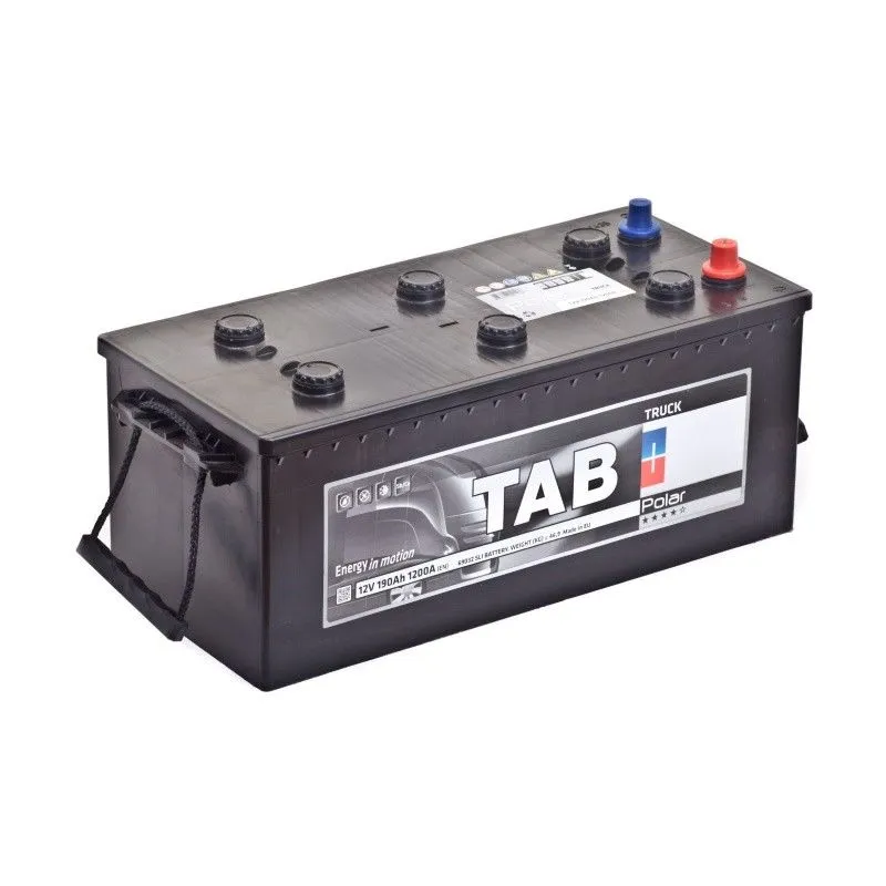 Tab Polar Truck 190Ач 1200А В 275912 69032, ОП, стандартные клеммы