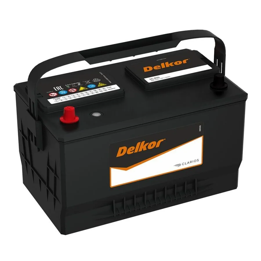 DELKOR Euro 85 (65-850) 85Ач 850А, ПП, стандартные клеммы