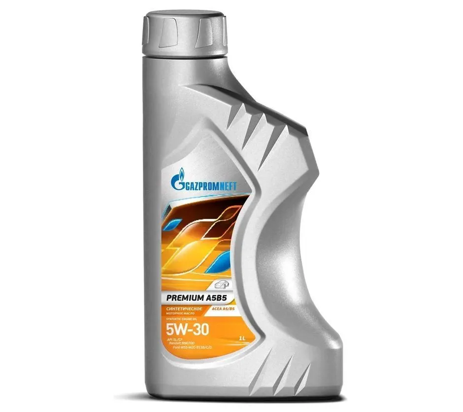 Масло моторное Gazpromneft PREMIUM A5/B5 5W-30 синтетическое 1 л 253142584