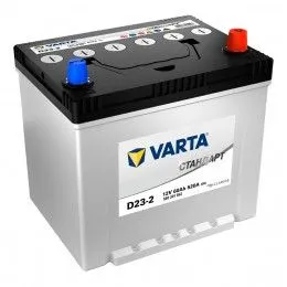 Varta Стандарт D23-2 60Ач 520 A 560301052, ОП, стандартные клеммы