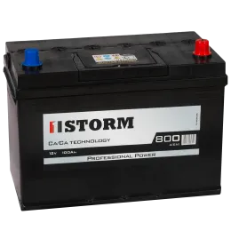 STORM ASIA 100Ач 800A, ОП, стандартные клеммы