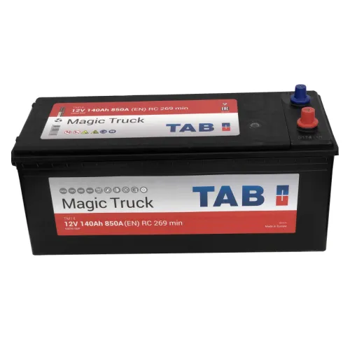 Tab Magic Truck 140Ач 850АА 296612 64030 SMF, ОП, стандартные клеммы