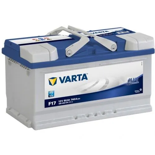 Varta Blue Dynamic F17 80Ач 740А 580 406 074, ОП, стандартные клеммы