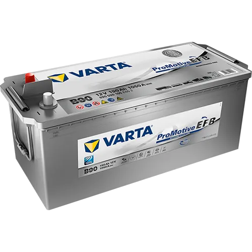 Varta Promotive EFB B90 190Ач 1050А 690 500 105, ОП, стандартные клеммы