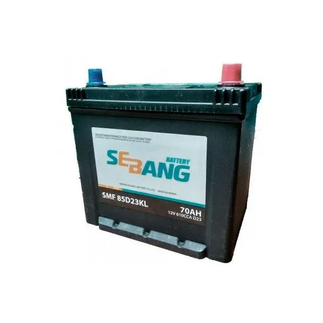 Sebang SMF 85D23KL 70Ач 610А, ОП, стандартные клеммы