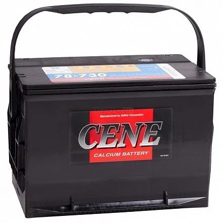 CENE 78-730 (D26) 78Ач 730А, ПП, боковые клеммы