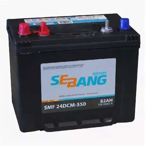Sebang Marine 24DCM-550 82Ач 550А, ПП, 4 клеммы