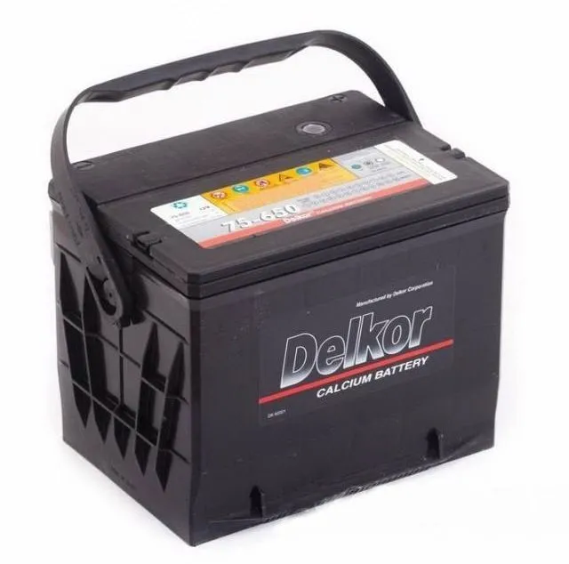 Delkor 75-650 75Ач 650А, ПП, боковые клеммы