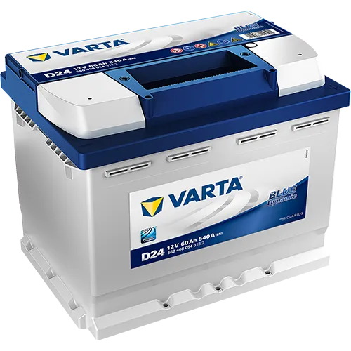 Varta Blue Dynamic D24 60Ач 540А 560 408 054, ОП, стандартные клеммы