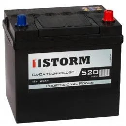 STORM ASIA 60Ач 520A, ОП, стандартные клеммы