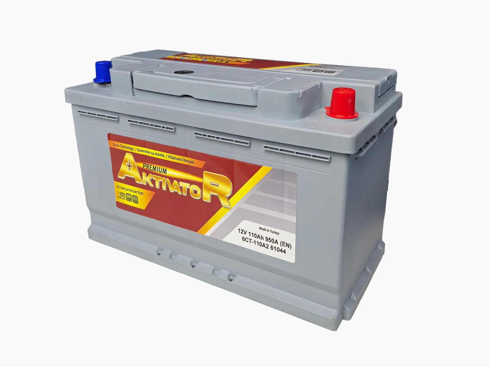 AKTIVATOR 110 Ач 950 А, ОП, стандартные клеммы