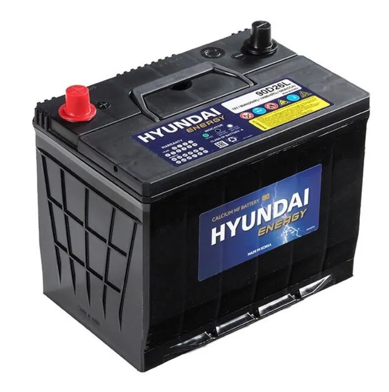 Hyundai CMF 90D26L 80Ач 680А, ОП, стандартные клеммы