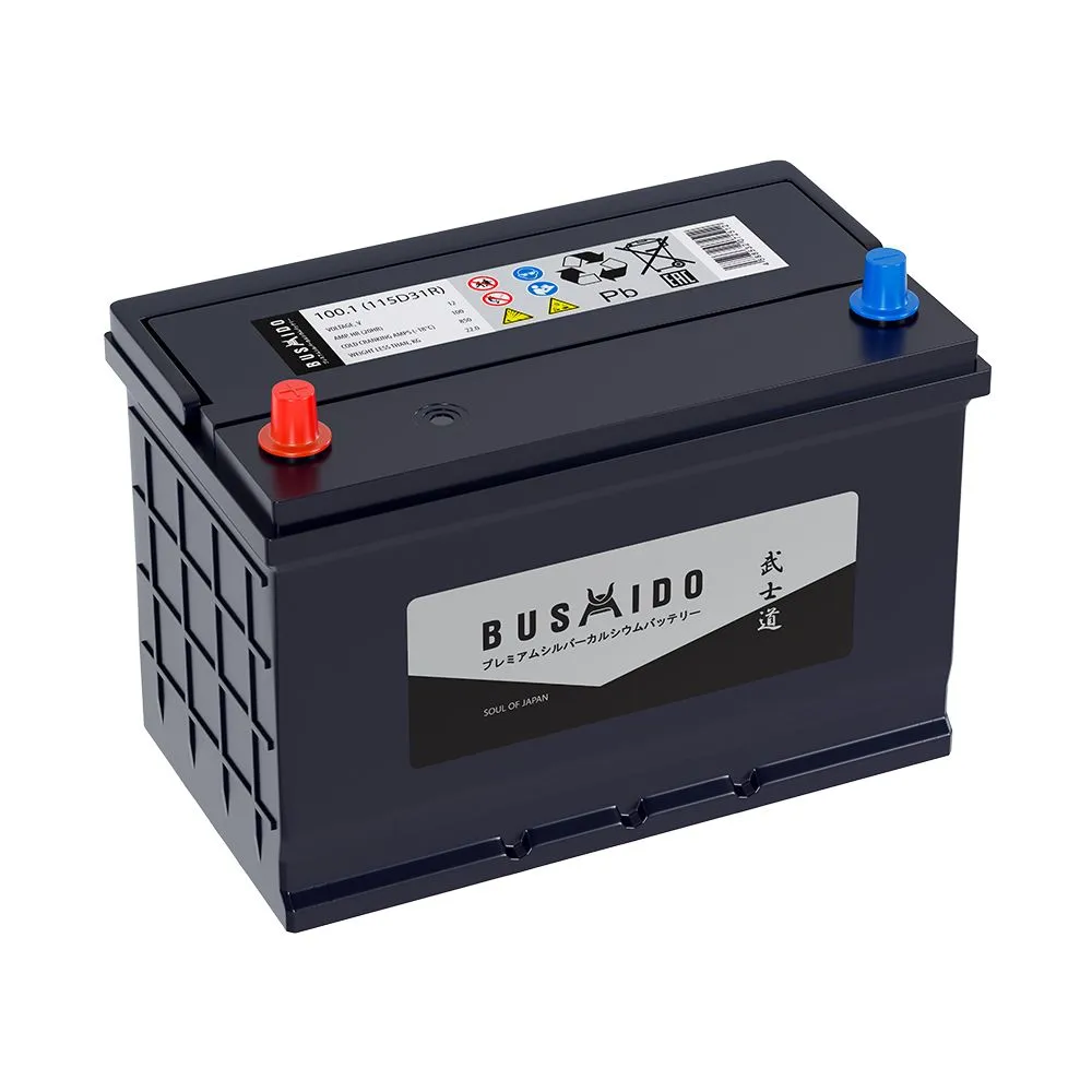 BUSHIDO SJ (115D31R) 100 Ач 850 А, ПП, стандартные клеммы