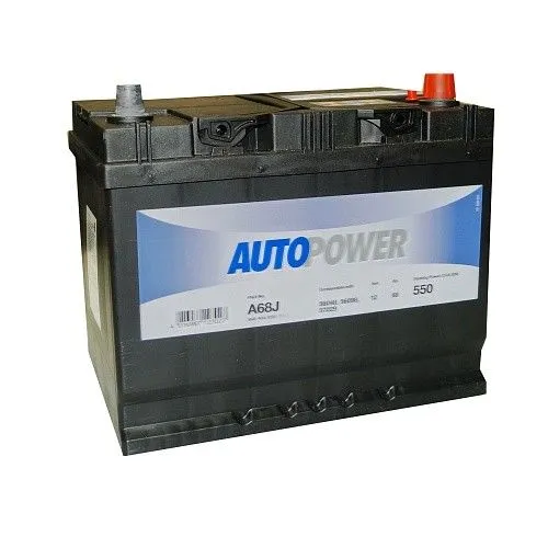 Autopower A68J 68Ач 550А 568 404 055, ОП, стандартные клеммы